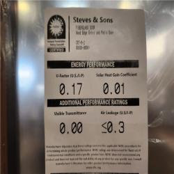 Phoenix NEW Steves & Sons Regency 64 in. x 80 in. 3/4Lite 4SDL Oasis Deco Glass RHIS Prefinish AutumnWht Fiberglass Prehung Front Door w/2_ 12inSL