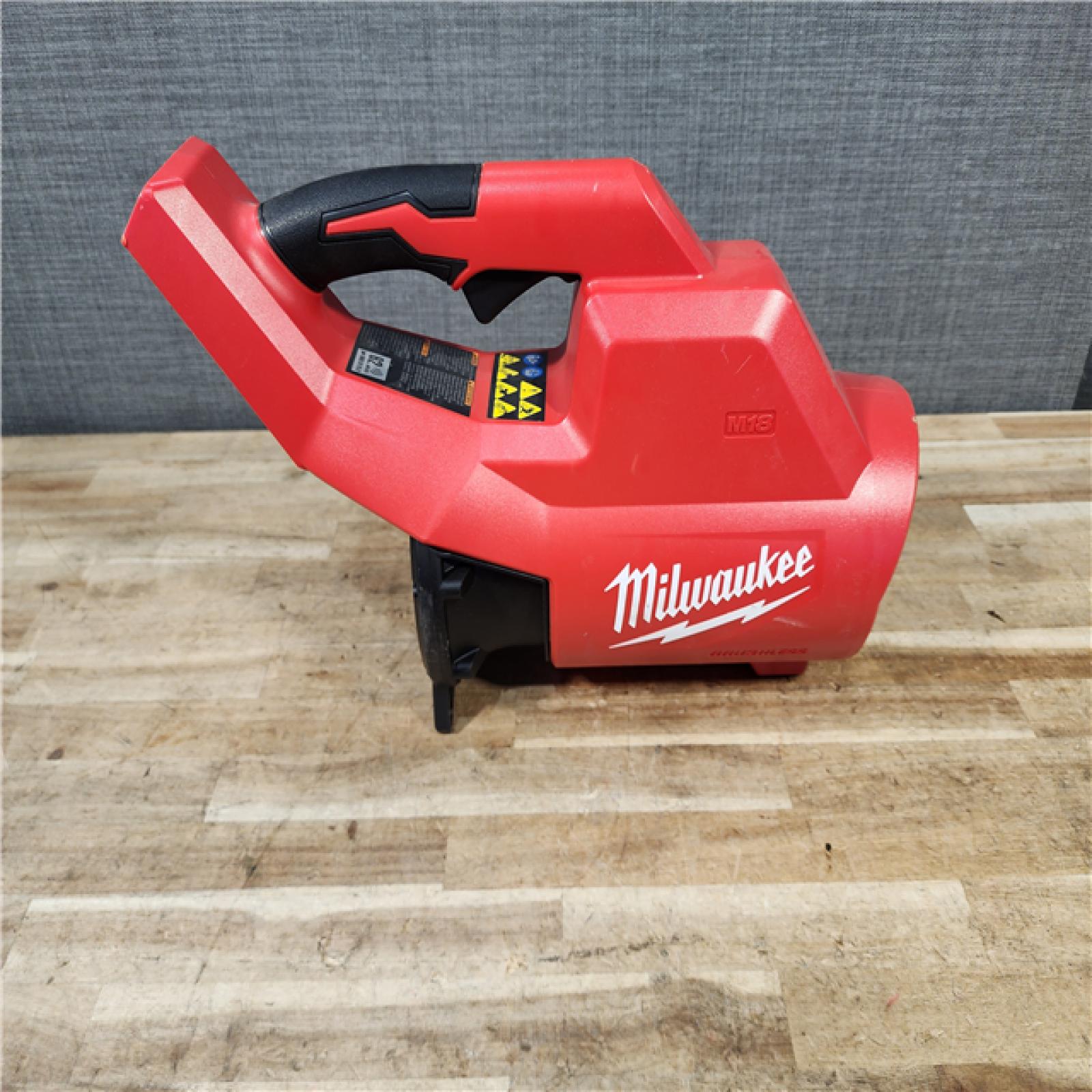 HOUSTON LOCATION - AS - IS Milwaukee Brushless 120 MPH 450 CFM 18V Cordless Handheld Battery Powered Leaf Blower (Tool-Only)