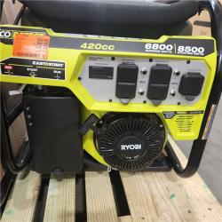Dallas Location - As-Is RYOBI RYOBI 6,800-Watt Gasoline Portable Generator