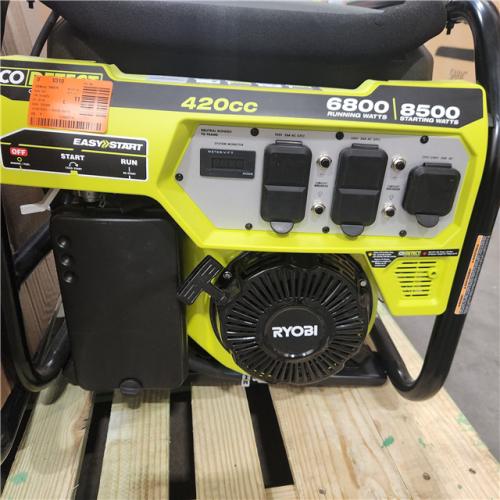 Dallas Location - As-Is RYOBI RYOBI 6,800-Watt Gasoline Portable Generator