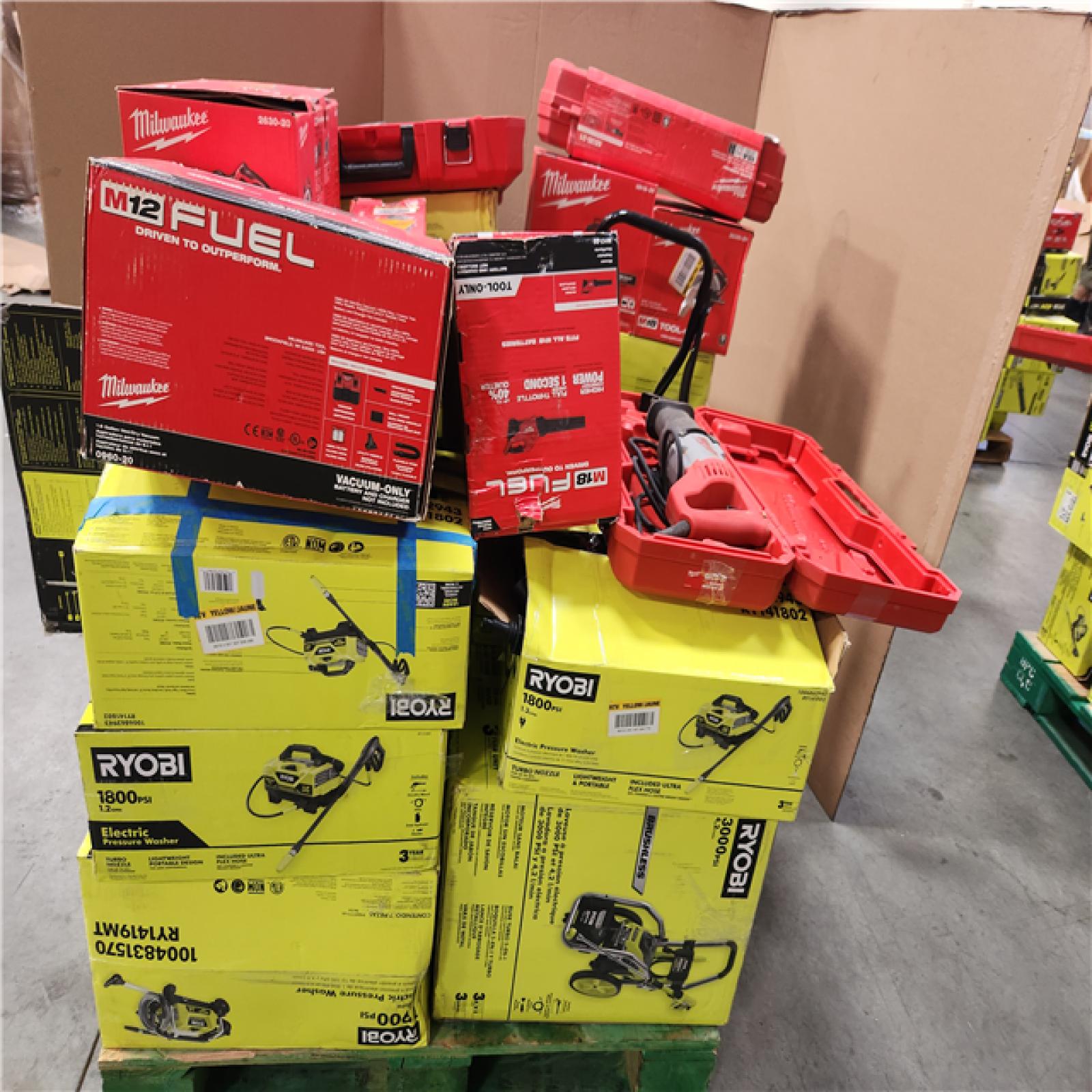 CALIFORNIA AS-IS TOOL PALLET