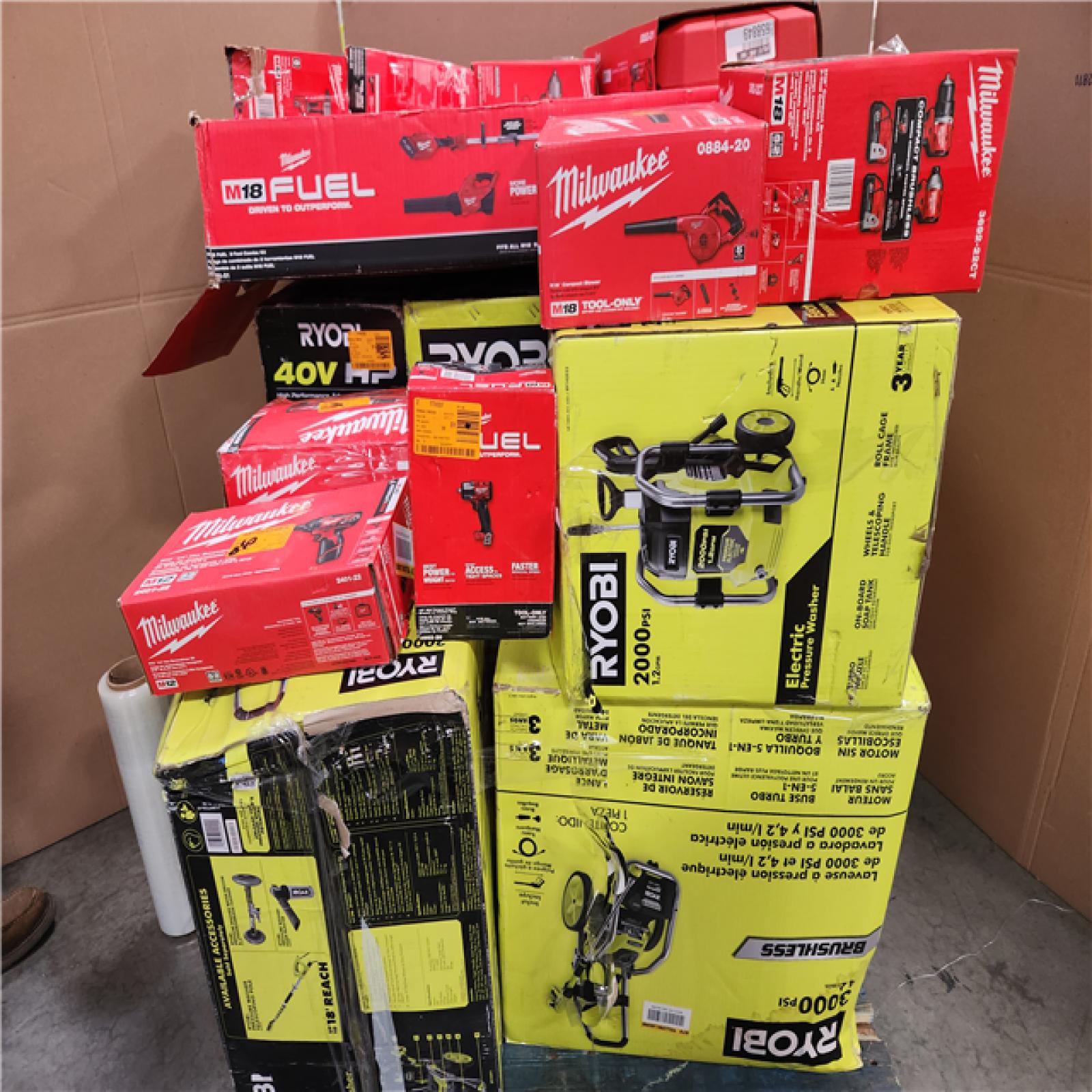 CALIFORNIA AS-IS TOOL PALLET