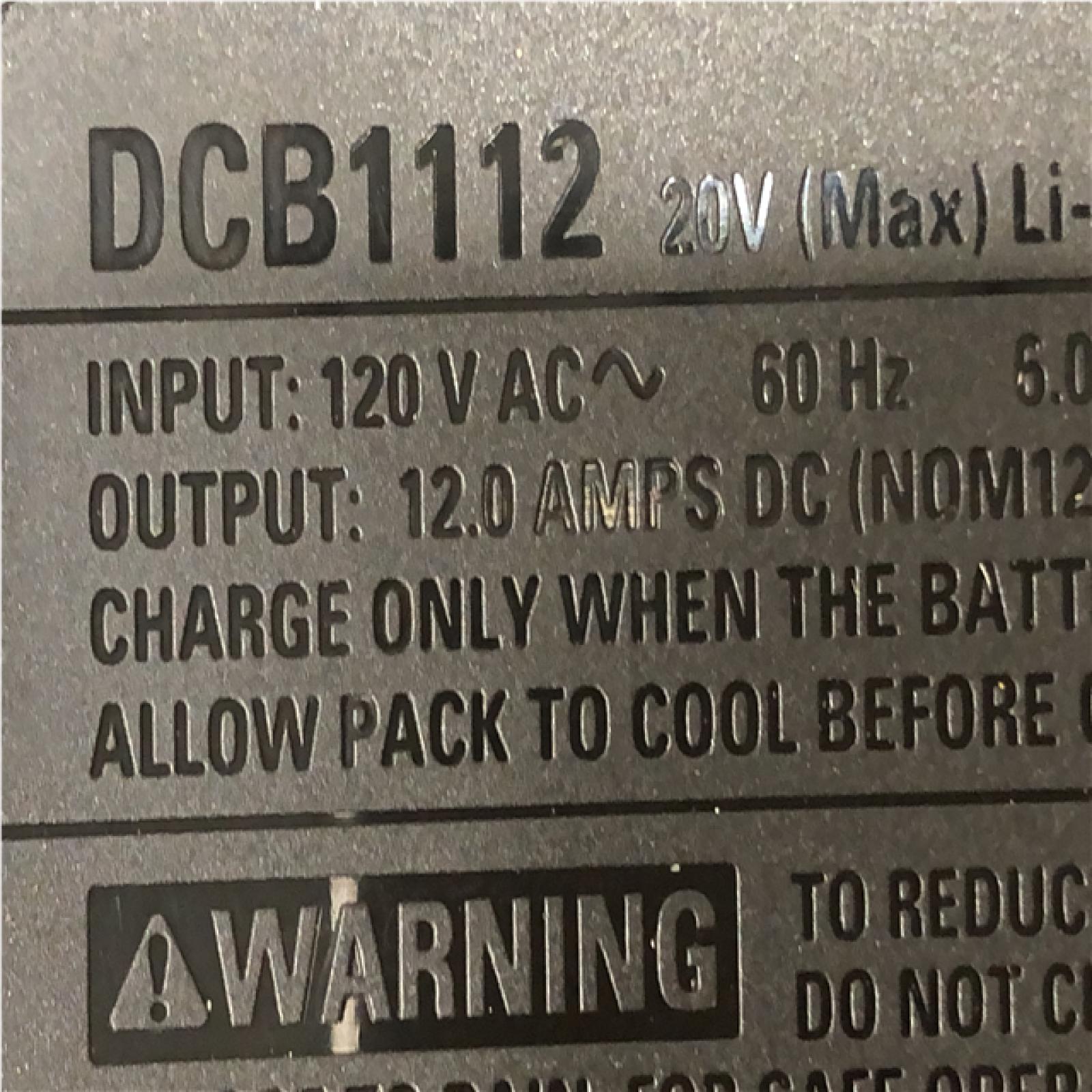 AS-IS DEWALT 20V MAX XR Lithium-Ion Battery and Charger Kit