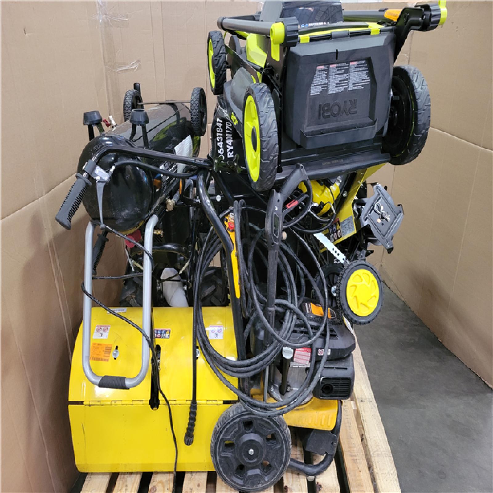 CALIFORNIA AS-IS OUTDOOR POWER EQUIPMENT