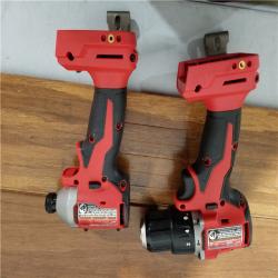 California AS-IS Milwaukee M18 4-Tool Combo Kit  Includes (2) Batteries  Charger & Bag
