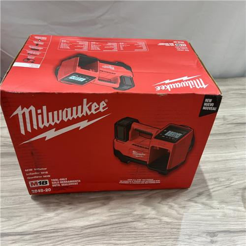 NEW Milwaukee 18-Volt Lithium-Ion Cordless Electric Portable Inflator (Tool-Only)