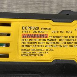 AS-IS DEWALT 20V MAX Cordless Battery Powered Pruner Kit