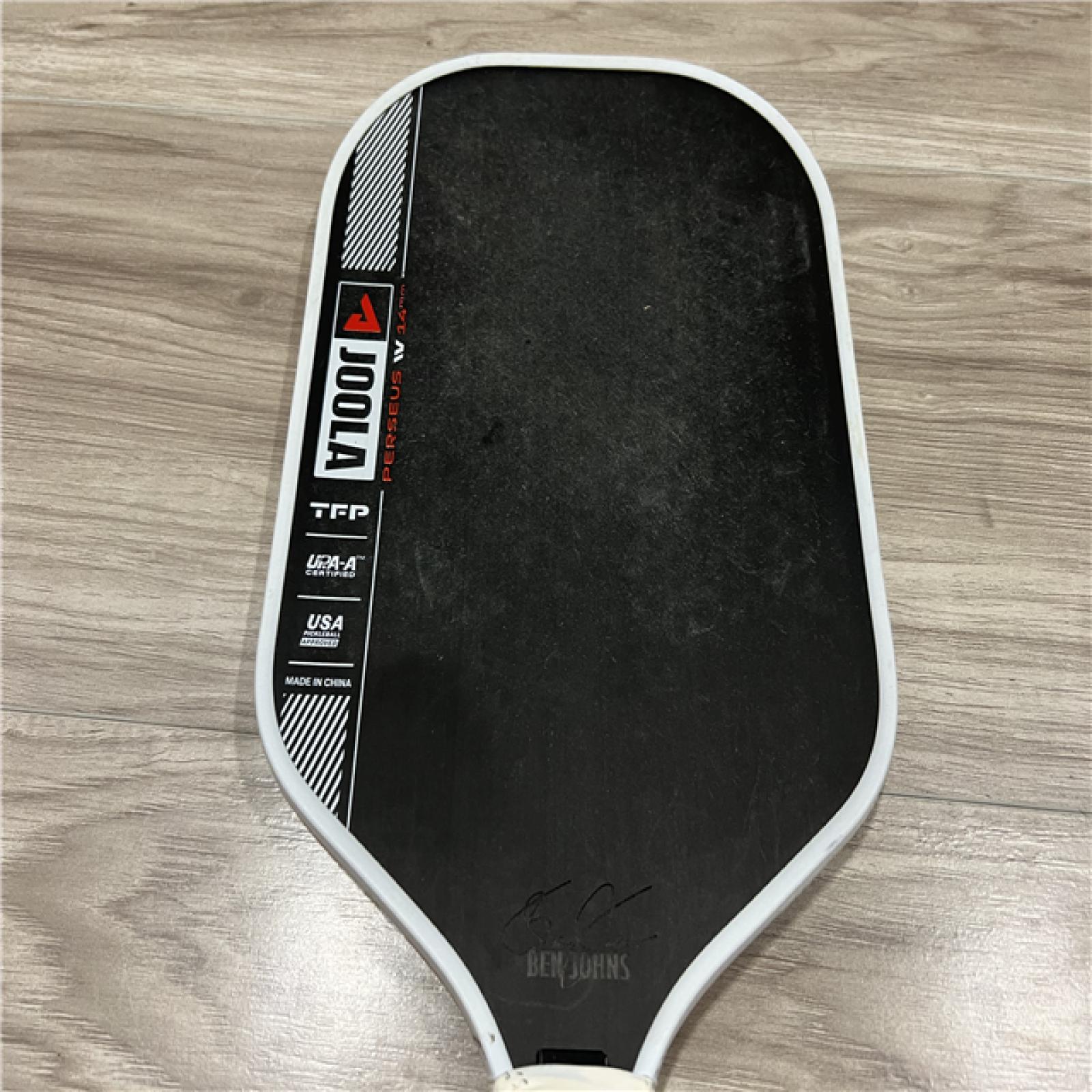 AS-IS JOOLA Ben Johns Perseus IV 14mm Pickleball Paddle
