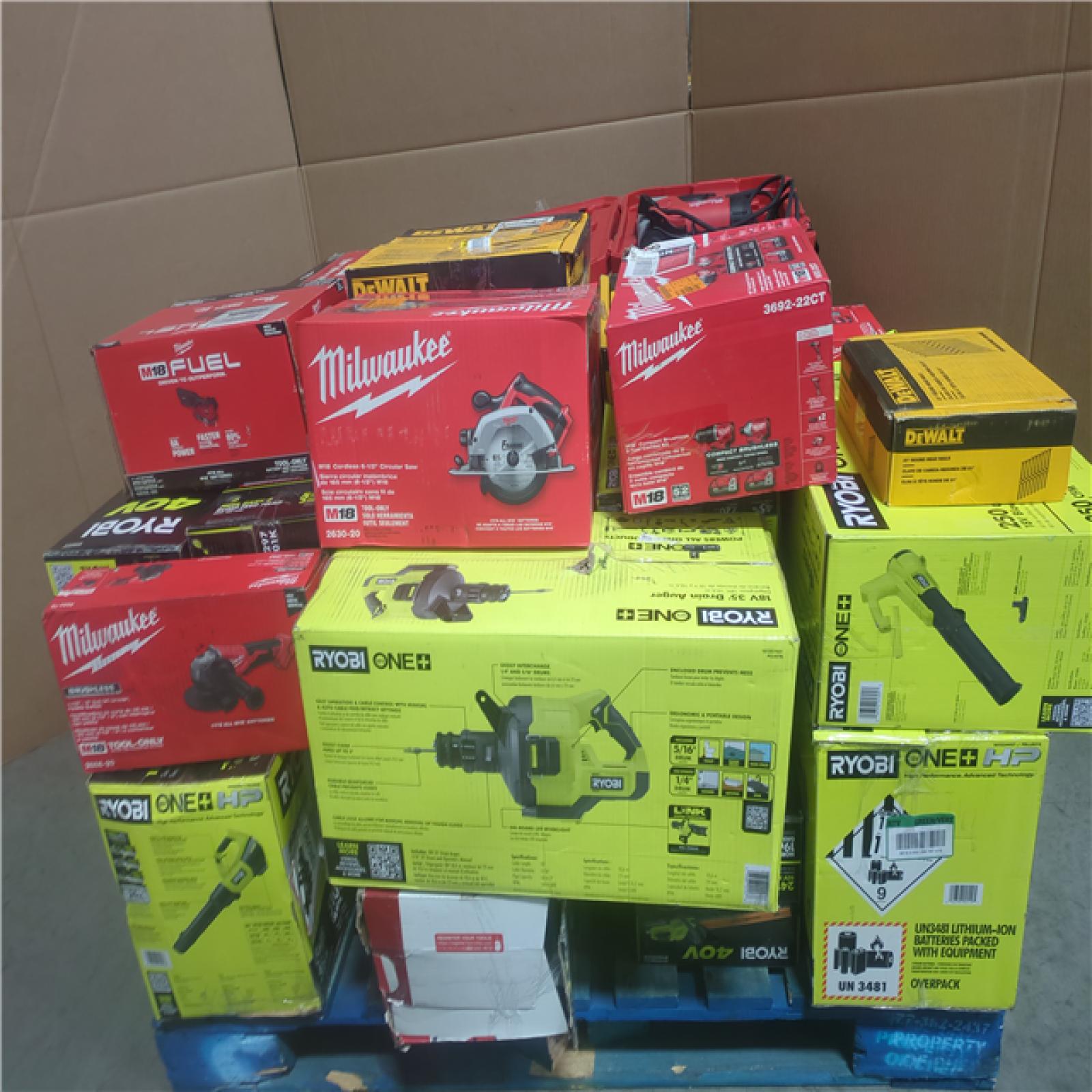 CALIFORNIA AS-IS TOOL PALLET