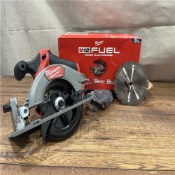 AS-IS Milwaukee M12 FUEL 12V Lithium-Ion Brushless 5-3/8 in. Cordless Circular Saw (Tool-Only)
