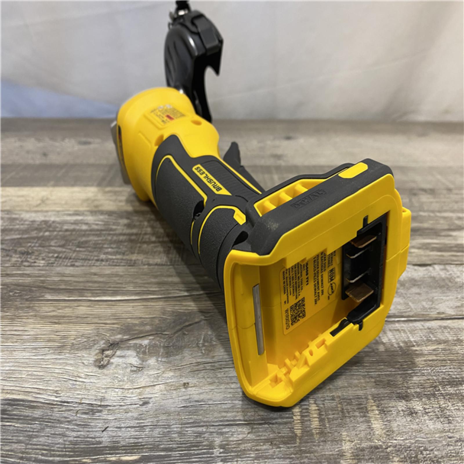 AS-IS DEWALT 20V MAX Cordless Brushless 4-1/2 in. Angle Grinder with Paddle Switch (Tool Only)
