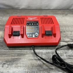 AS-IS Milwaukee 18-Volt Lithium-Ion Dual Bay Rapid Battery Charger