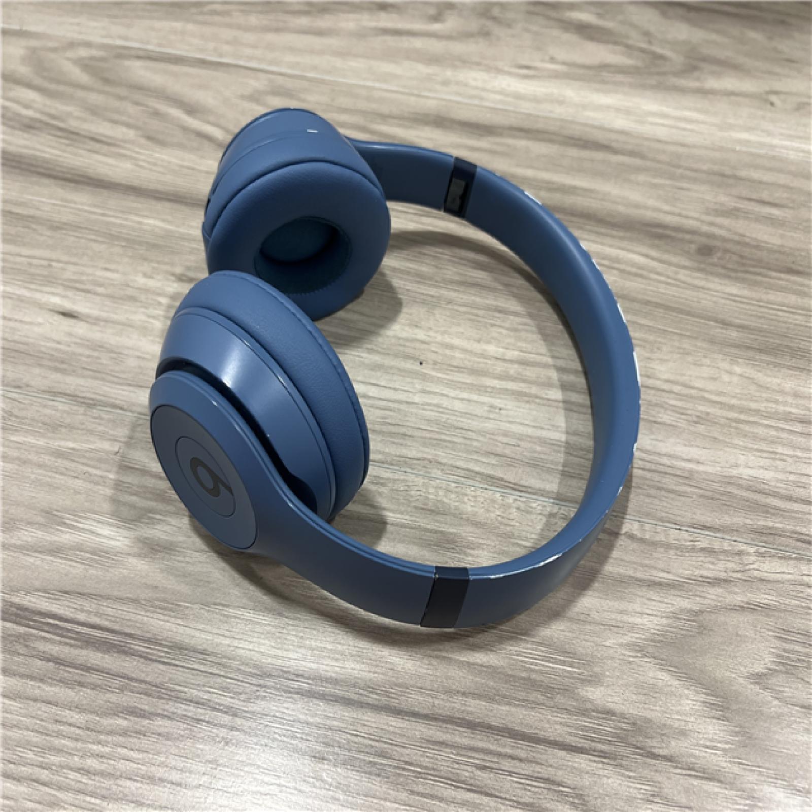 AS-IS Beats Solo 4 Bluetooth Wireless On-Ear Headphones - Slate Blue