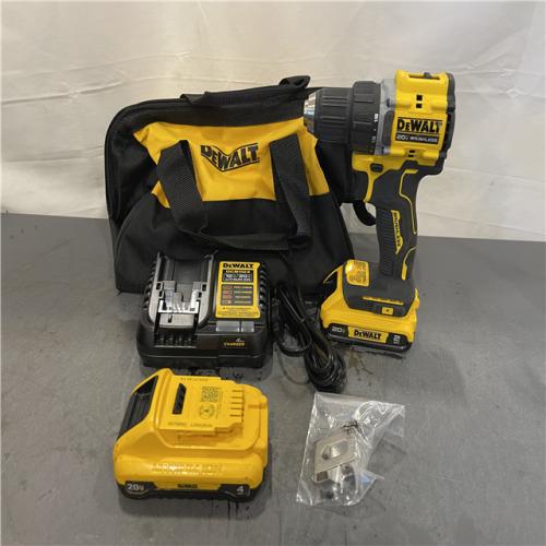 AS-IS - DeWalt ATOMIC 20V Lithium-Ion Cordless Compact 1/2 in. Drill/Driver Kit