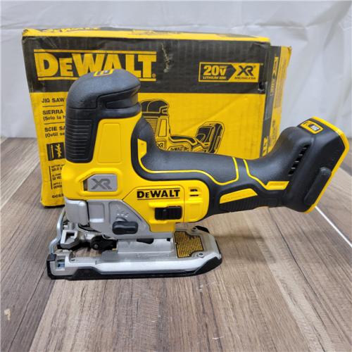 AS-IS DEWALT 20V MAX XR Cordless Barrel Grip Jigsaw (Tool Only)