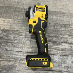 AS-IS DEWALT ATOMIC 20V MAX Lithium-Ion Cordless 1/4 in. Brushless Impact Driver Kit