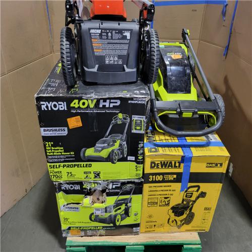 CALIFORNIA AS-IS OUTDOOR POWER EQUIPMENT