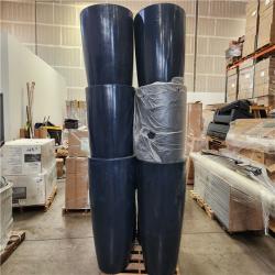 Phoenix Location  Vasart Verona 35 In. Cobalt Blue Resin Tall Planter Pallet (10-Total)