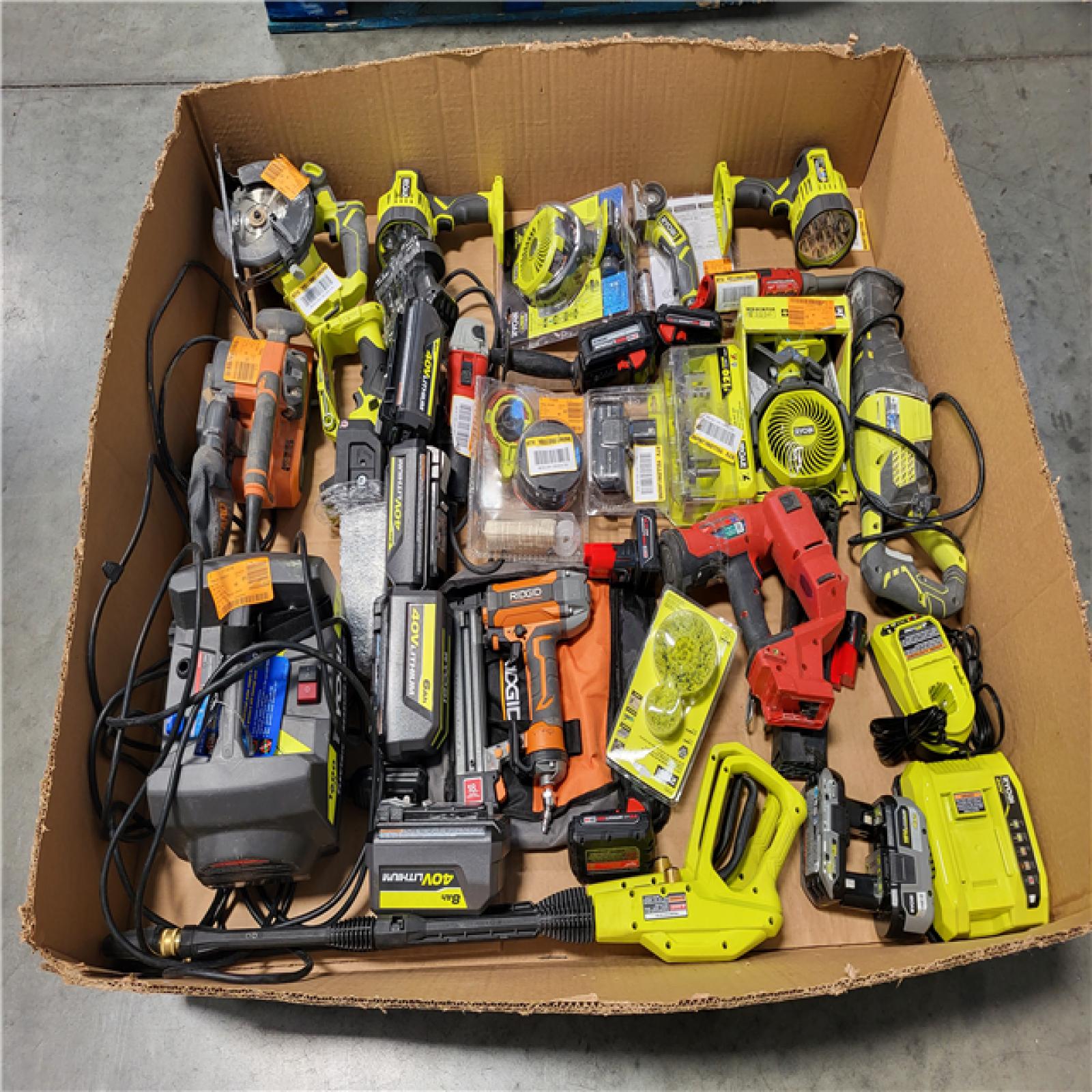 CALIFORNIA AS-IS TOOL PALLET