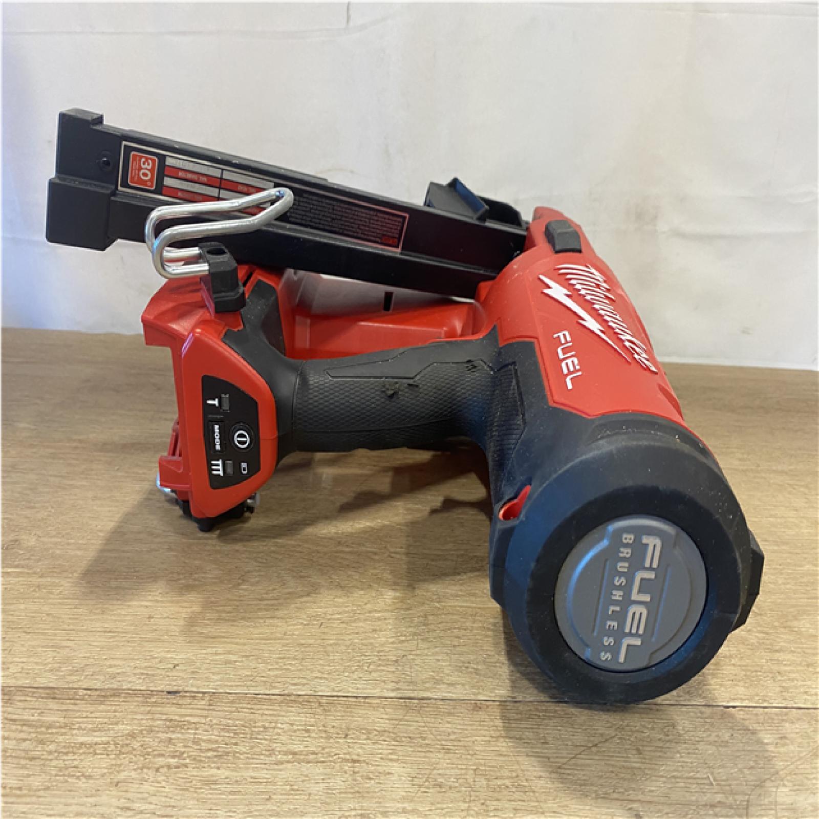 AS-IS Milwaukee FUEL 3-1/2 in. 18-Volt 30-Degree Lithium-Ion Brushless Cordless Framing Nailer (Tool-Only)