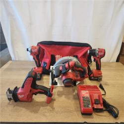 AS-IS- Milwaukee M18 4-Tool Combo Kit