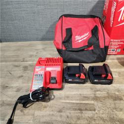 HOUSTON LOCATION - AS-IS Milwaukee M18 18V Lithium-Ion Brushless Cordless Compact Drill/Impact Combo Kit (2-Tool) W/(2) 2.0 Ah Batteries  Charger & Bag