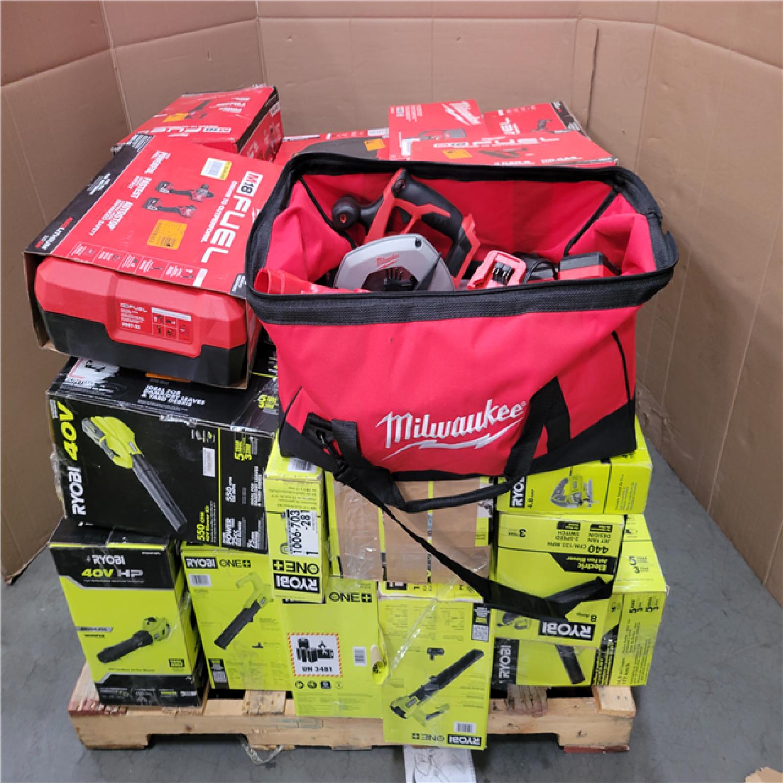 CALIFORNIA AS-IS TOOL PALLET