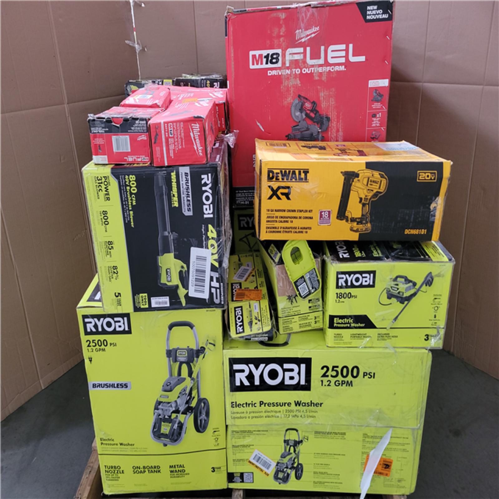 CALIFORNIA AS-IS TOOL PALLET