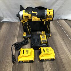AS-IS DEWALT ATOMIC 20-Volt MAX Lithium-Ion Cordless Combo Kit