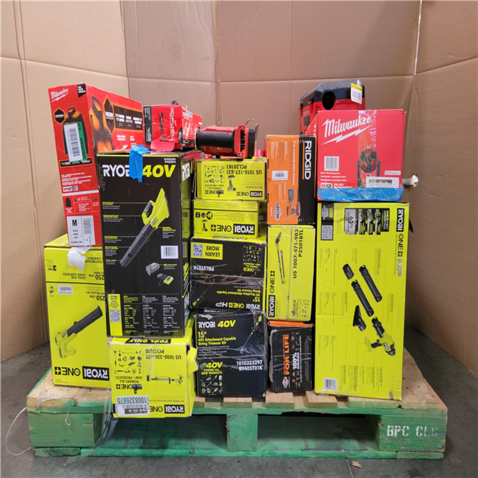 CALIFORNIA AS-IS TOOL PALLET