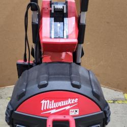 HOUSTON LOCATION - AS-IS MX FUEL Lithium-Ion Cordless POWERTREDZ Sewer Drum Machine (TOOL ONLY)