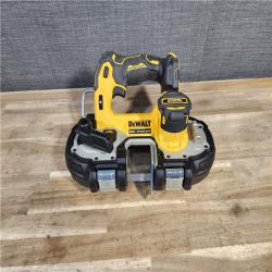 HOUSTON LOCATION - AS-IS Dewalt DCS377B 20V MAX ATOMIC Brushless Cordless 1-3/4  Compact Bandsaw (TOOL ONLY)