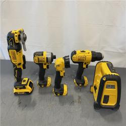 AS-IS - DEWALT 20V MAX Lithium-Ion Brushed Cordless (10-Tool) Combo Kit