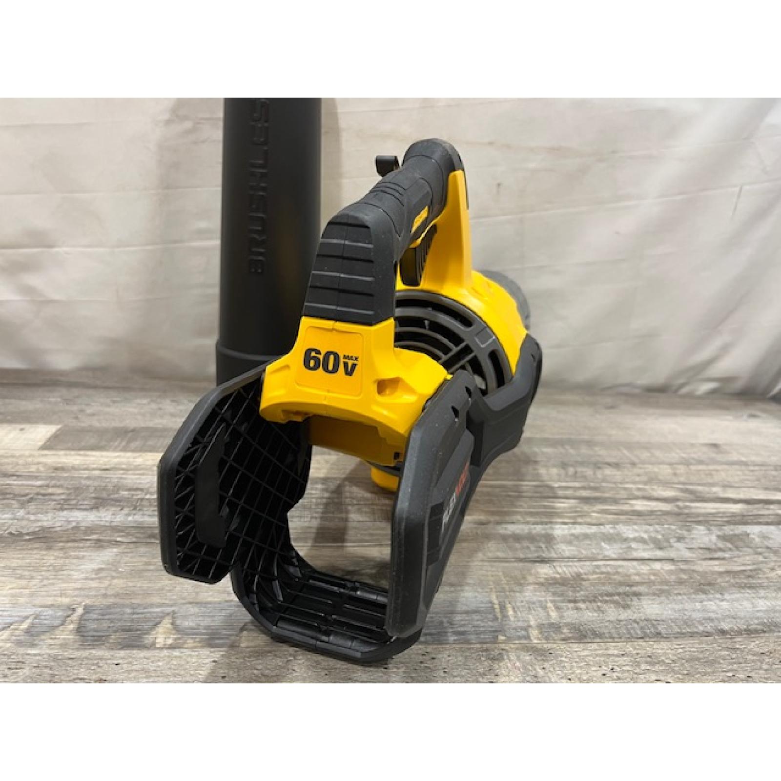 AS-IS DEWALT FLEXVOLT 60V MAX 125 MPH 600 CFM Brushless Cordless Battery Powered Blower (Tool Only)