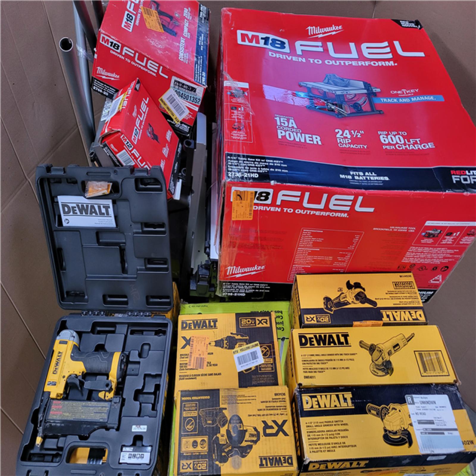 CALIFORNIA AS-IS TOOL PALLET