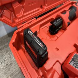 AS-IS Milwaukee 18V Lithium-Ion Cordless Short Throw Press Tool with 3 PEX Crimp Jaws Kit