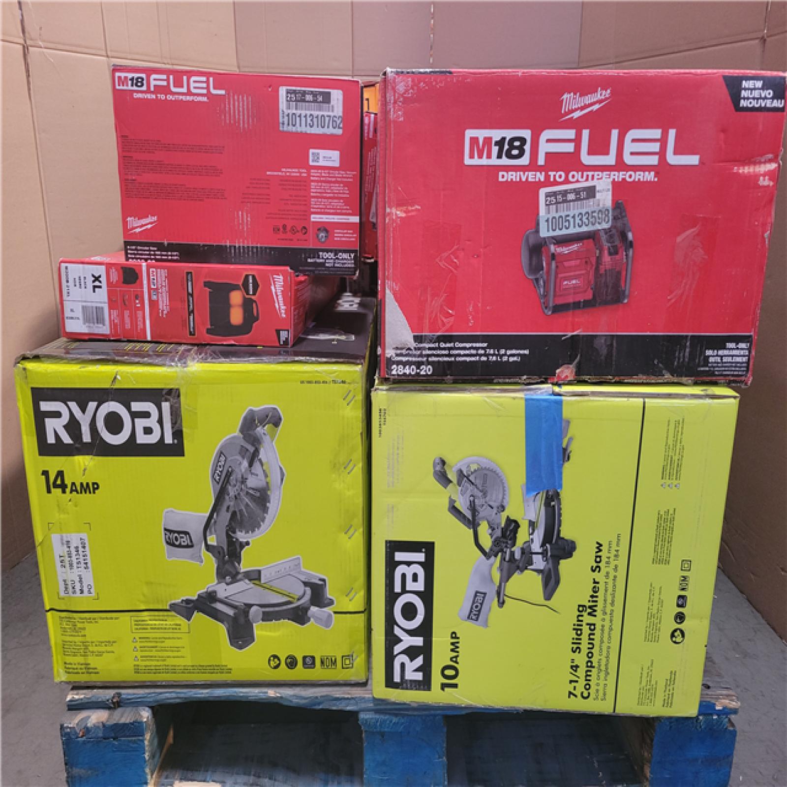 CALIFORNIA AS-IS TOOL PALLET