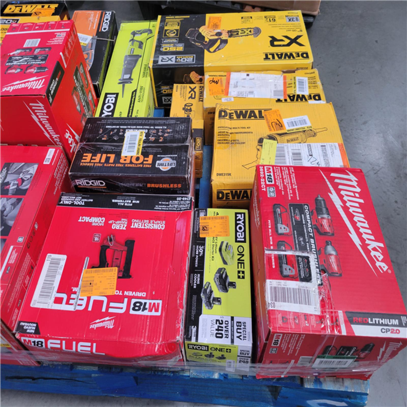 CALIFORNIA AS-IS TOOL PALLET
