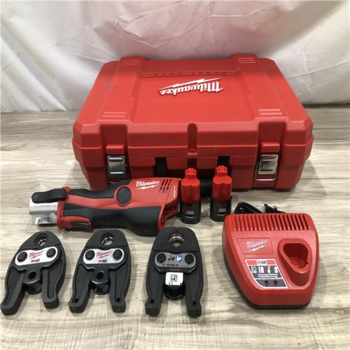 LIKE NEW! - Milwaukee M12 12-Volt Lithium-Ion Force Logic Cordless Press Tool Kit