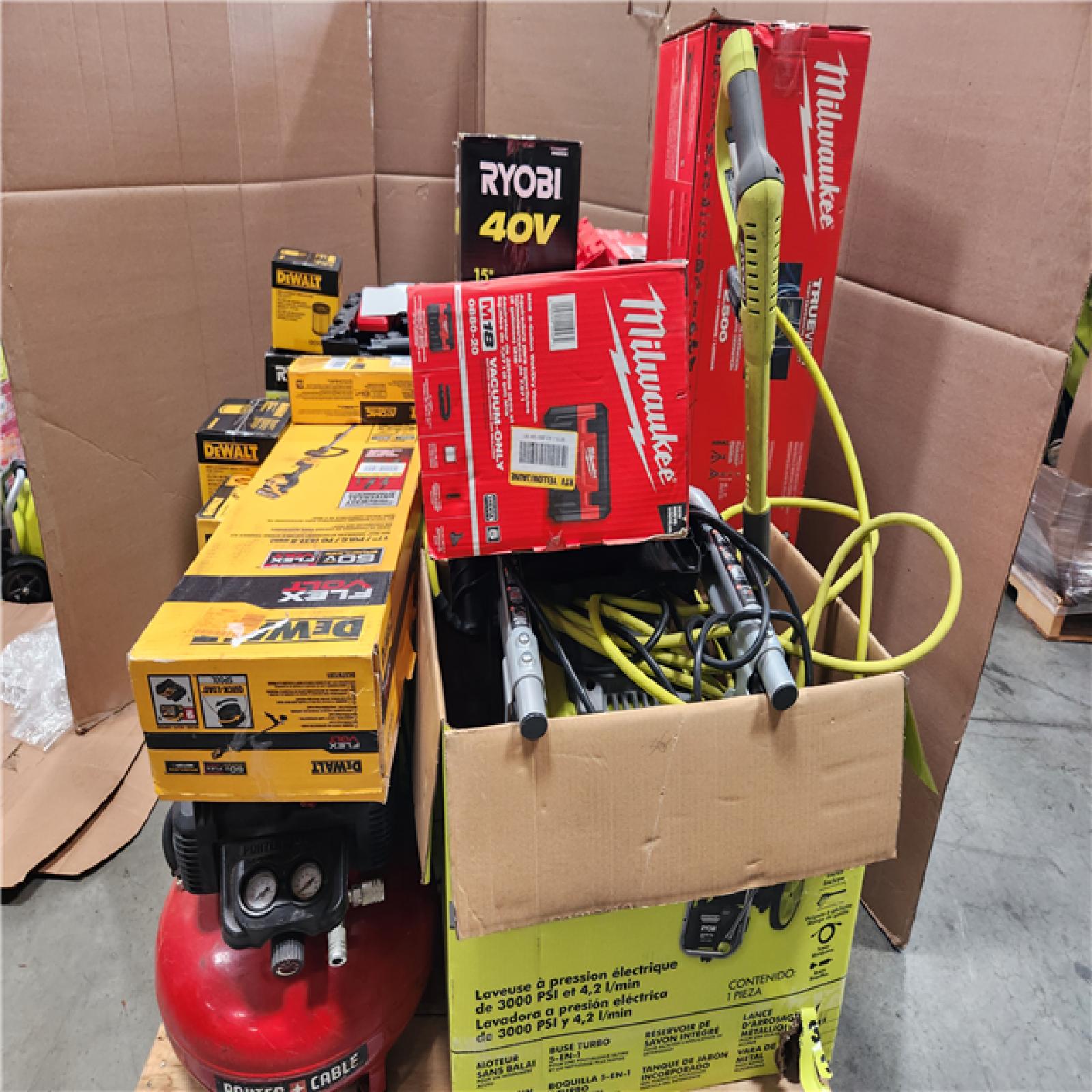 CALIFORNIA AS-IS TOOL PALLET