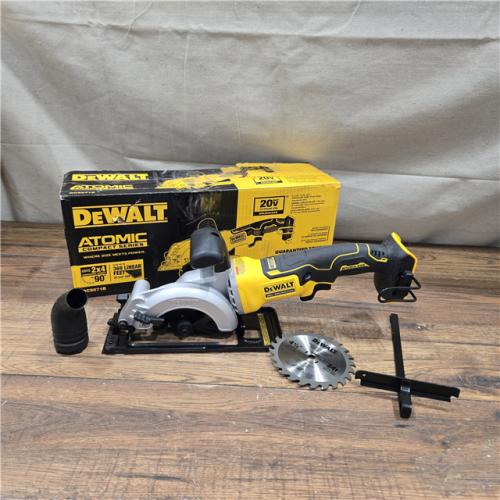 AS-IS DEWALT ATOMIC 20V MAX Cordless Brushless 4-1/2 in. Circular Saw (Tool Only)