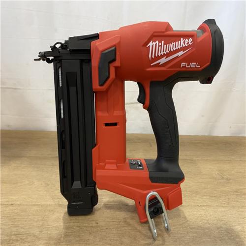 AS-IS Milwaukee FUEL 18-Volt Lithium-Ion Brushless Cordless Gen II 18-Gauge Brad Nailer (Tool-Only)