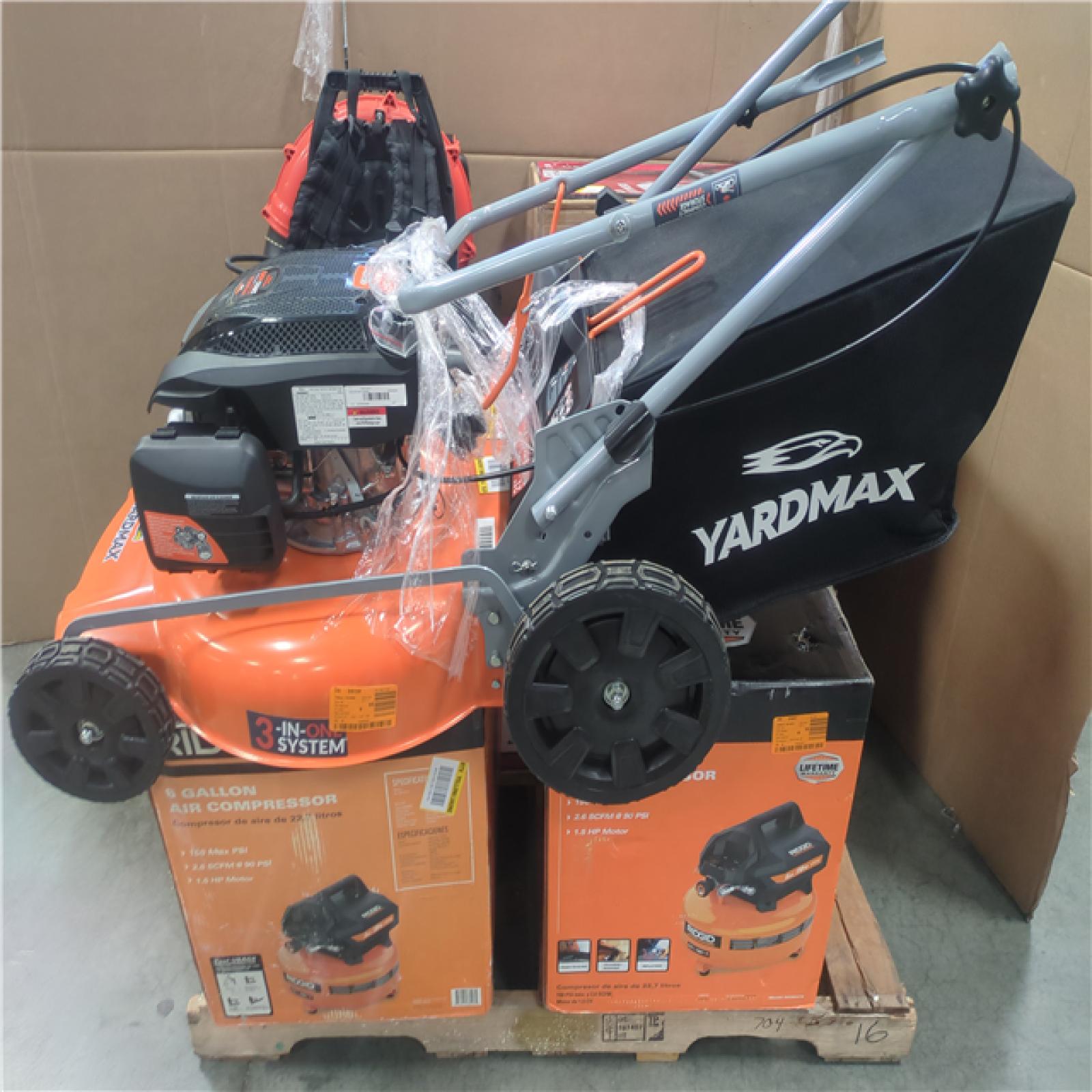 CALIFORNIA AS-IS OUTDOOR POWER EQUIPMENT