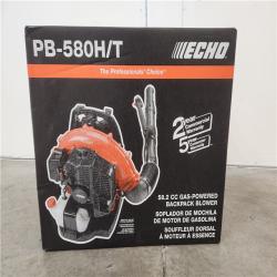 Phoenix Location NEW ECHO 216 MPH 517 CFM 58.2cc Gas 2-Stroke Backpack Leaf Blower with Tube Throttle PB-580T