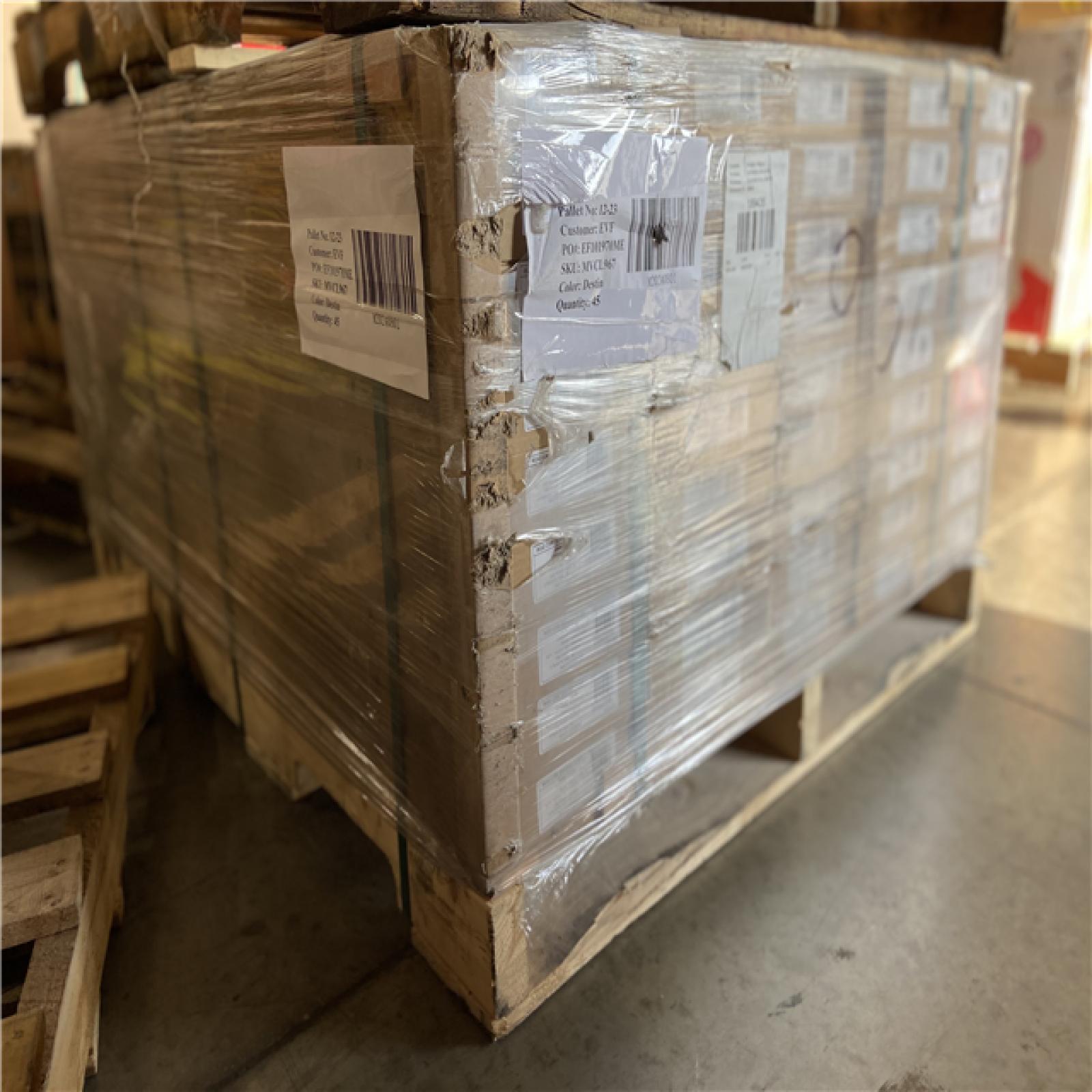 DALLAS LOCATION - Malibu Wide Plank French Oak Destin 12 MIL 7.2 in. x 48 in. Click Lock Waterproof Luxury Vinyl Plank Flooring (23.9 sq. ft./case) PALLET -(36 UNITS)