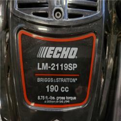 Phoenix AS-IS ECHO 21 in. 190 cc Briggs and Stratton Gas 3-in-1 Dual Blade RWD Self-Propelled Lawn Mower with Single Lever Deck Adjustment