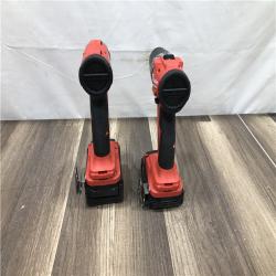 AS-IS Milwaukee 18-Volt Lithium-Ion Brushless Cordless Compact Hammer Drill/Impact Combo Kit