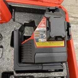 AS-IS Milwaukee 12-Volt Lithium-Ion Cordless Green 250 ft. 3-Plane Laser Level Kit