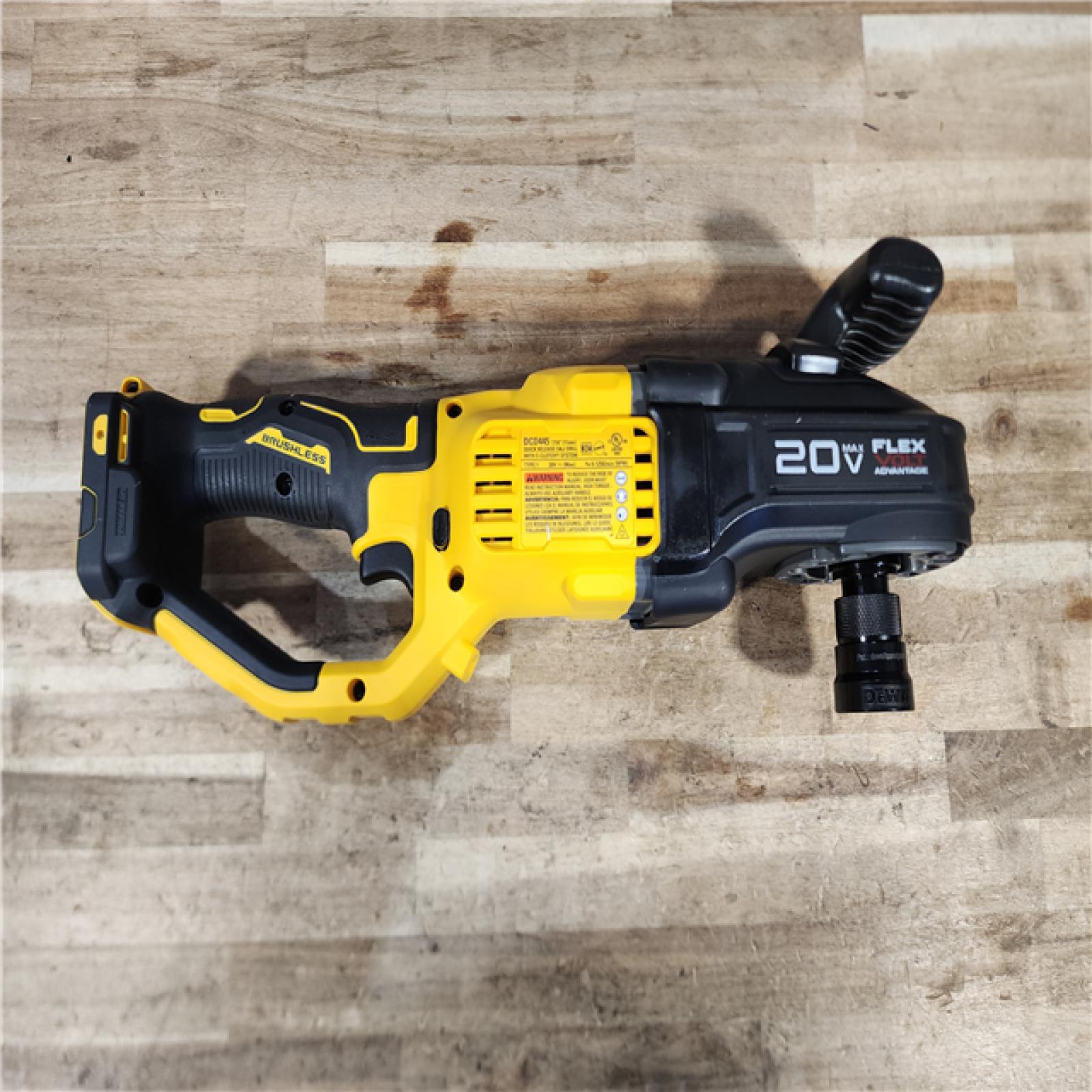 HOUSTON LOCATION - AS-IS (APPEARS LIKE NEW) DEWALT 20V Max Cordless Brushless 7/16 in. Quick Change Stud and Joist Drill (Tool Only)