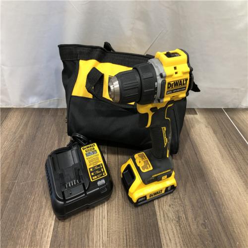 AS-IS DEWALT Atomic 20V Lithium-Ion Cordless Compact 1/2 in. Drill/Driver Kit